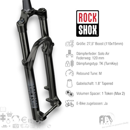 Rockshox mtb federgabel - rockshox, 35