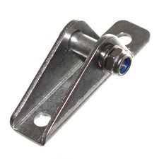 1 Edelstahl Halterung für